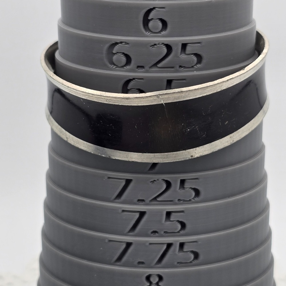 Vintage Jorgen Jensen cuff bangle bracelet pewter Danish wide #858 - Picture 6 of 11